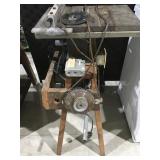 Wards, powercraft, tablesaw, homemade stand