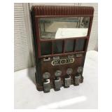 Vintage AUSTO vending machine no key 20 1/2 ' x