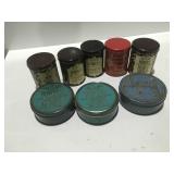 Vintage, bowers candy tins