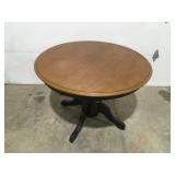 Round wood kitchen table 42.5