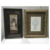 2 Wall hanging pictures