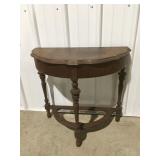 Small wood wall table