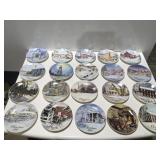 Smuckers Christmas plates 1979 thru 1998