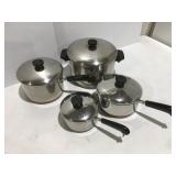 Revere ware pots and pans