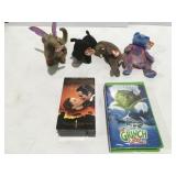 Beanie babies and VHS tapes