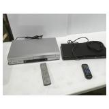 Zenith DVD & VHS player, Toshiba DVD player