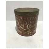 Vintage laurel Butter crackers tin.