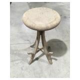 Vintage wood stool