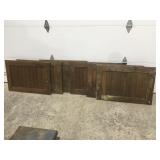 6 pieces of wood 33ï¿½ x 22ï¿½