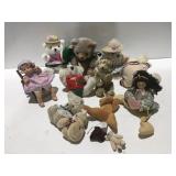 Stuffed animals and dolls