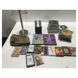 DVDs CDs cassette tapes and more