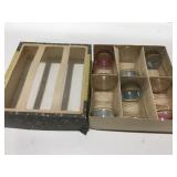 Retro mid century drinking glasses