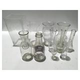 Glass vases and more