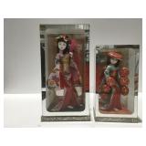 2 geisha dolls