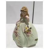 Josef originals Green dress, bird figure