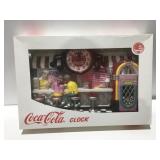 Coca-Cola ice cream parlor 50s style wall clock