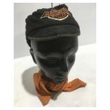 Glass, manikin head, Harley, Davidson, hat, and
