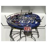 Bud, light beer, NFL, neon broken