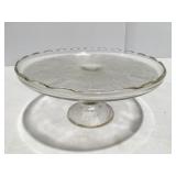 Glass cake plate 10ï¿½