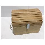 Homemade wooden chest