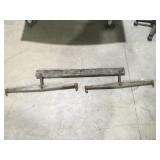 Vintage wood double tree