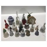 Bells clock glassware