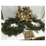 Christmas and fall wreaths Christmas small