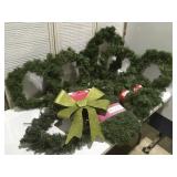 Christmas wreaths and Garland