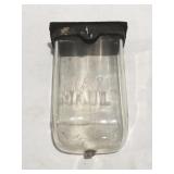 Vintage glass visible mailbox