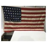 United States flag 48 stars approximately 40ï¿½ x