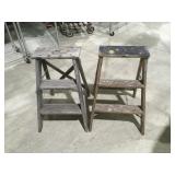 Two step ladders