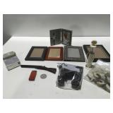 Picture frames lighters, telephone shell pump