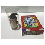 5 Second rule game and beanie baby