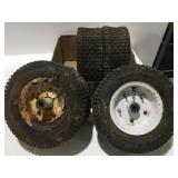 Four wheels and tires condition is unknown