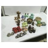 Vintage salt and pepper, shakers and more