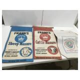 Vintage manure, and more bags