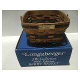 Longaberger Berry basket, JW collection