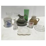 Vintage glass items