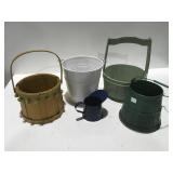 Pails buckets and more