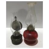 2 Oil lamps