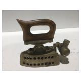 Vintage gas iron