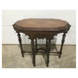 Vintage Mersman ornate wood table 30 1/2ï¿½ T x 33