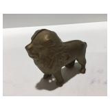 Cast iron lion bank