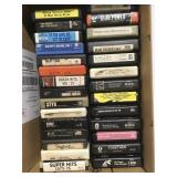 Vintage 8 track tapes