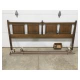 King size headboard, and bed frame