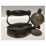 Vintage gas sad iron