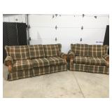 Broyhill couch and loveseat
