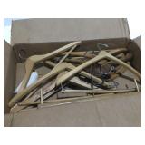 Vintage wood hangers