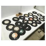 45 RPM records & Avon car