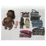 Baby dolls and tiny handbags